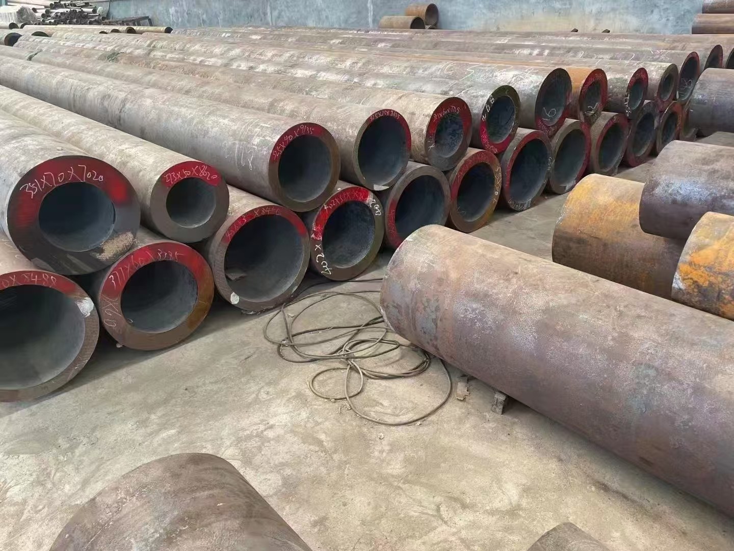保定市无缝钢管切割定尺切割加工精轧无缝钢管 - 推荐